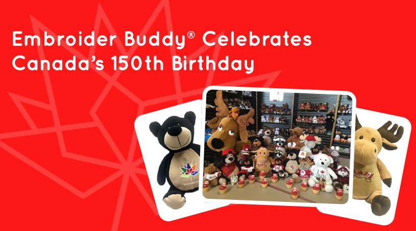 Embroider Buddy® Celebrates Canada’s 150th Birthday